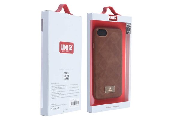 UNIQ Accessory Coque pour iPhone 7/8 - Marron (8719273285015) UNIQ Accessory Coque pour iPhone 7/8 - Marron (8719273285015)