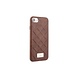 UNIQ Accessory UNIQ Accessory iPhone 7-8 Kunstleer Back cover Hard Case - Bruin UNIQ Accessory UNIQ Accessory iPhone 7-8 Kunstleer Back cover Hard Case - Bruin