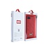 UNIQ Accessory UNIQ Accessory iPhone 7-8 Kunstleer Back cover Hard Case - Rood UNIQ Accessory UNIQ Accessory iPhone 7-8 Kunstleer Back cover Hard Case - Rood