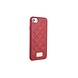 UNIQ Accessory UNIQ Accessory iPhone 7-8 Kunstleer Back cover Hard Case - Rood UNIQ Accessory UNIQ Accessory iPhone 7-8 Kunstleer Back cover Hard Case - Rood