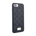 UNIQ Accessory UNIQ Accessory iPhone 7-8 Plus Hard Case Back cover Kunstleer - Zwart