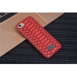 UNIQ Accessory UNIQ Accessory iPhone 7-8 Kunstleer Hard Case Back cover - Rood UNIQ Accessory UNIQ Accessory iPhone 7-8 Kunstleer Hard Case Back cover - Rood