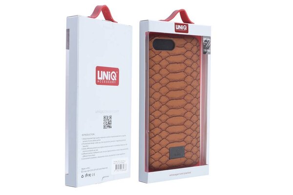 UNIQ Accessory Backcover for iPhone 7/8 Plus - Brown (8719273285688) UNIQ Accessory Backcover for iPhone 7/8 Plus - Brown (8719273285688)