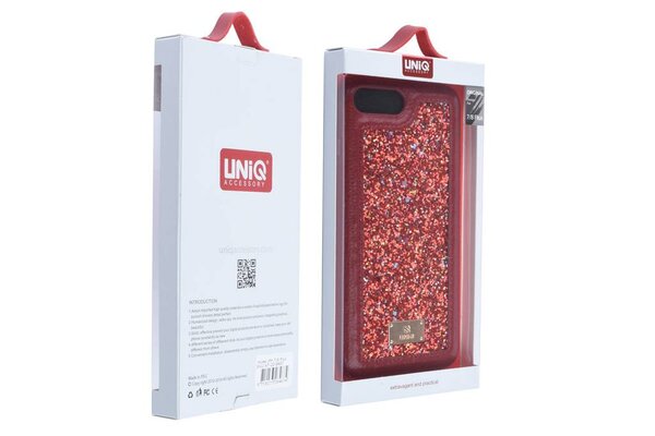 UNIQ Accessory Backcover für iPhone 7/8 Plus - Rot (8719273284674) UNIQ Accessory Backcover für iPhone 7/8 Plus - Rot (8719273284674)