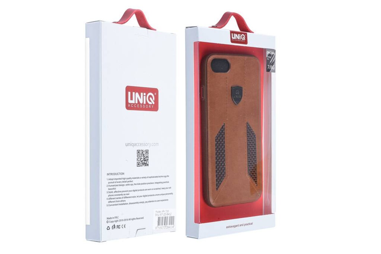 UNIQ Accessory Coque pour iPhone 7/8 - Marron (8719273284124) UNIQ Accessory Coque pour iPhone 7/8 - Marron (8719273284124)