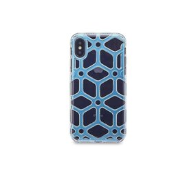 Silicone case for Apple iPhone X - L Blue (8719273267806)