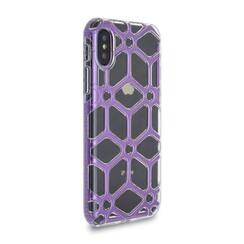 Silikonhülle fur Apple iPhone X - Violett (8719273267813)