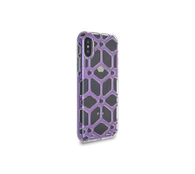 Silicone case for Apple iPhone X - Purple (8719273267813)