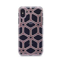 Silikonhülle fur Apple iPhone X - Rose Gold (8719273267783)