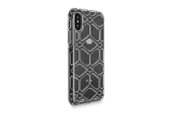 Silicone case for Apple iPhone X - Black (8719273267776)