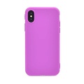 Silikonhülle für iPhone X - Violett (8719273271278)