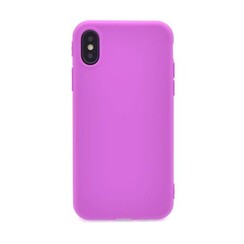Silikonhülle für iPhone X - Violett (8719273271278)