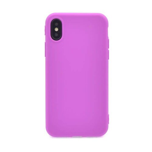 Silikonhülle für iPhone X - Violett (8719273271278)