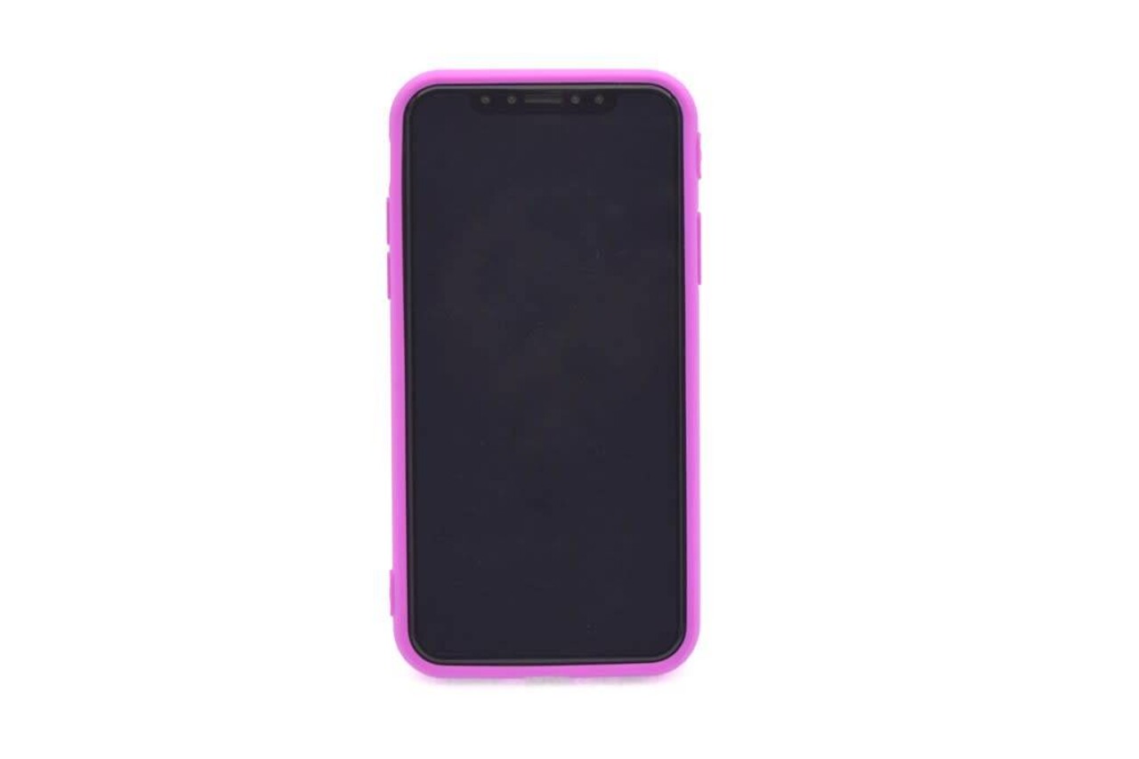 Silicone case for iPhone X - Purple (8719273271278)