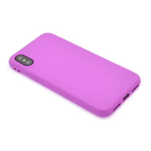 Silikonhülle für iPhone X - Violett (8719273271278)
