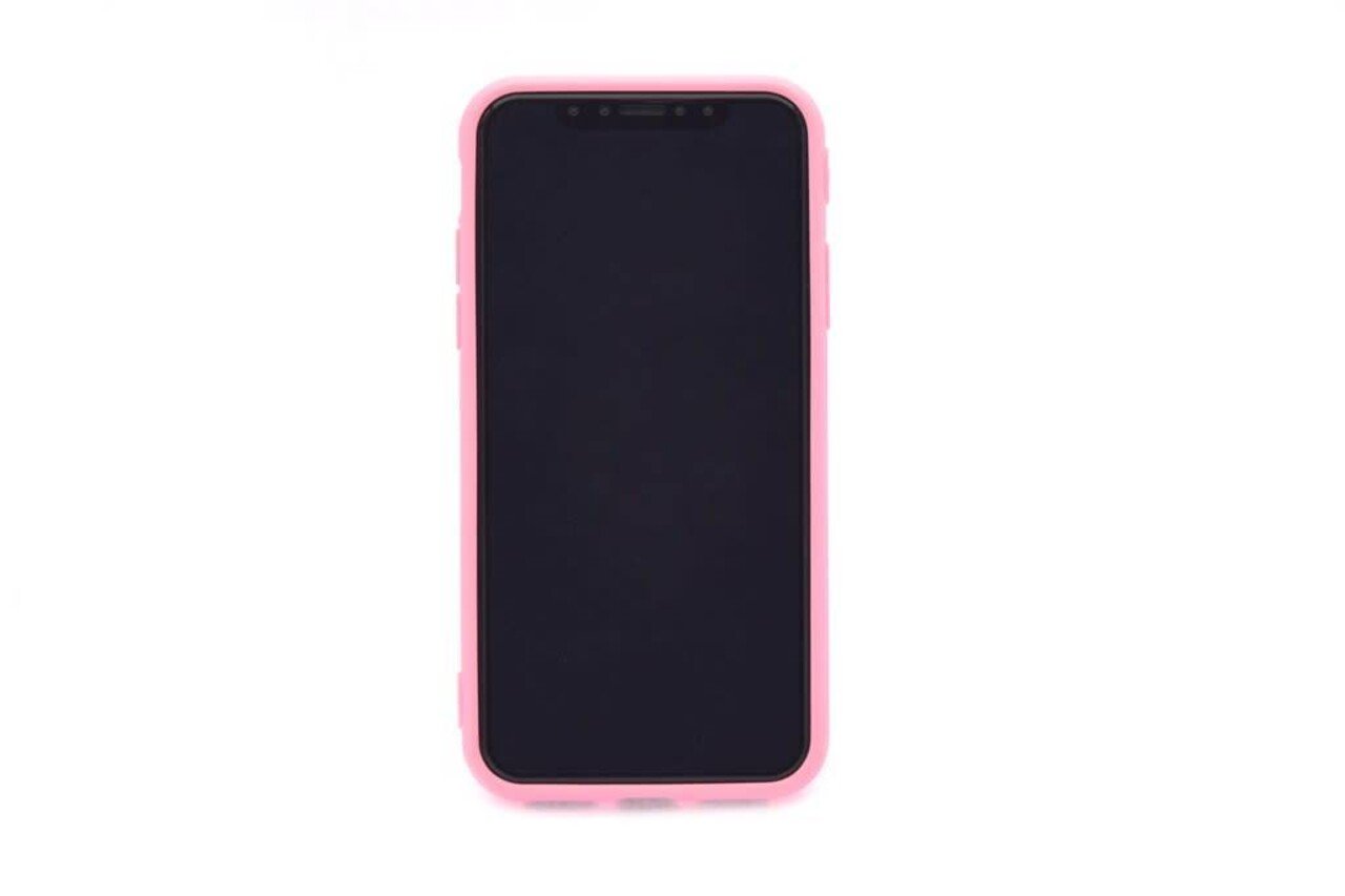 Silicone case for iPhone X - Pink (8719273271261)