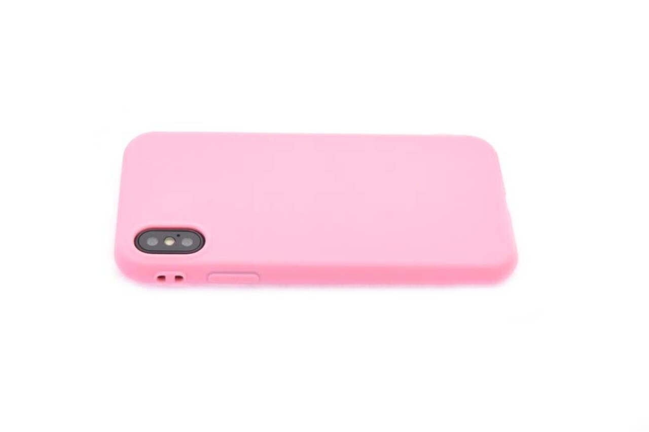 Silikonhülle für iPhone X - Pink (8719273271261) Silikonhülle für iPhone X - Pink (8719273271261)