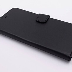 Huawei  P10 Plus Kartenhalter Schwarz Book-Case hul -Magnetverschluss - Kunststof;TPU