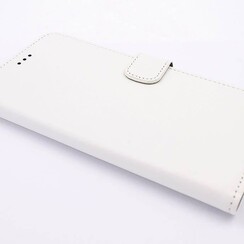 Huawei  P10 Kartenhalter Weiß Book-Case hul -Magnetverschluss - Kunststof;TPU