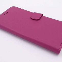Huawei  P10 Kartenhalter Pink Book-Case hul -Magnetverschluss - Kunststof;TPU