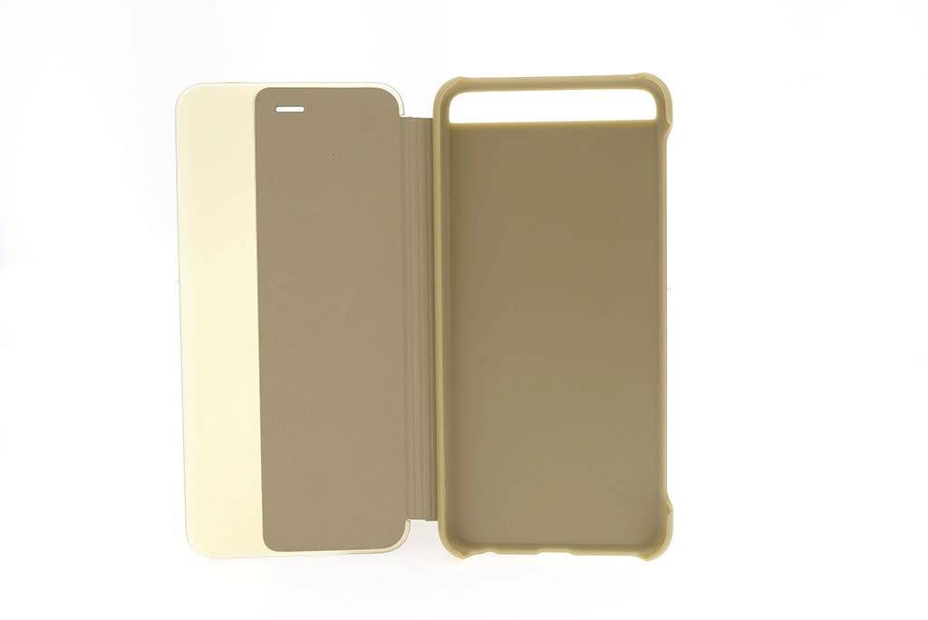 Goud hoesje Huawei P10 - Book Case - Pasjeshouder - Magneetsluiting