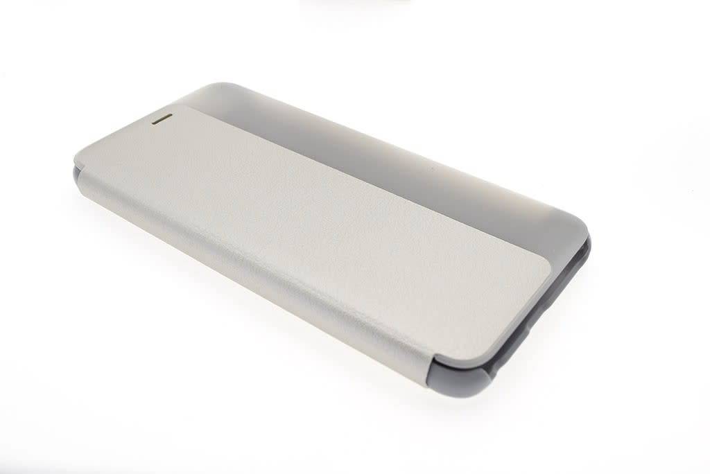 Huawei P10 Pasjeshouder Zilver Booktype hoesje - Magneetsluiting - Kunststof;TPU, foto 4 van 5
