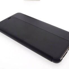 Huawei  P10 Plus Kartenhalter Schwarz Book-Case hul -Magnetverschluss - Kunststof;TPU