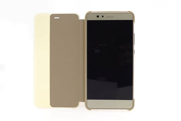 Huawei P10 Plus Titulaire de la carte Or Book type housse - Fermeture magnétique Huawei P10 Plus Titulaire de la carte Or Book type housse - Fermeture magnétique