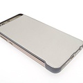 Huawei  P10 Plus Kartenhalter Silber Book-Case hul -Magnetverschluss - Kunststof;TPU