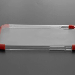 Silikonhülle 0 fur Apple iPhone X - Rot (8719273252185)