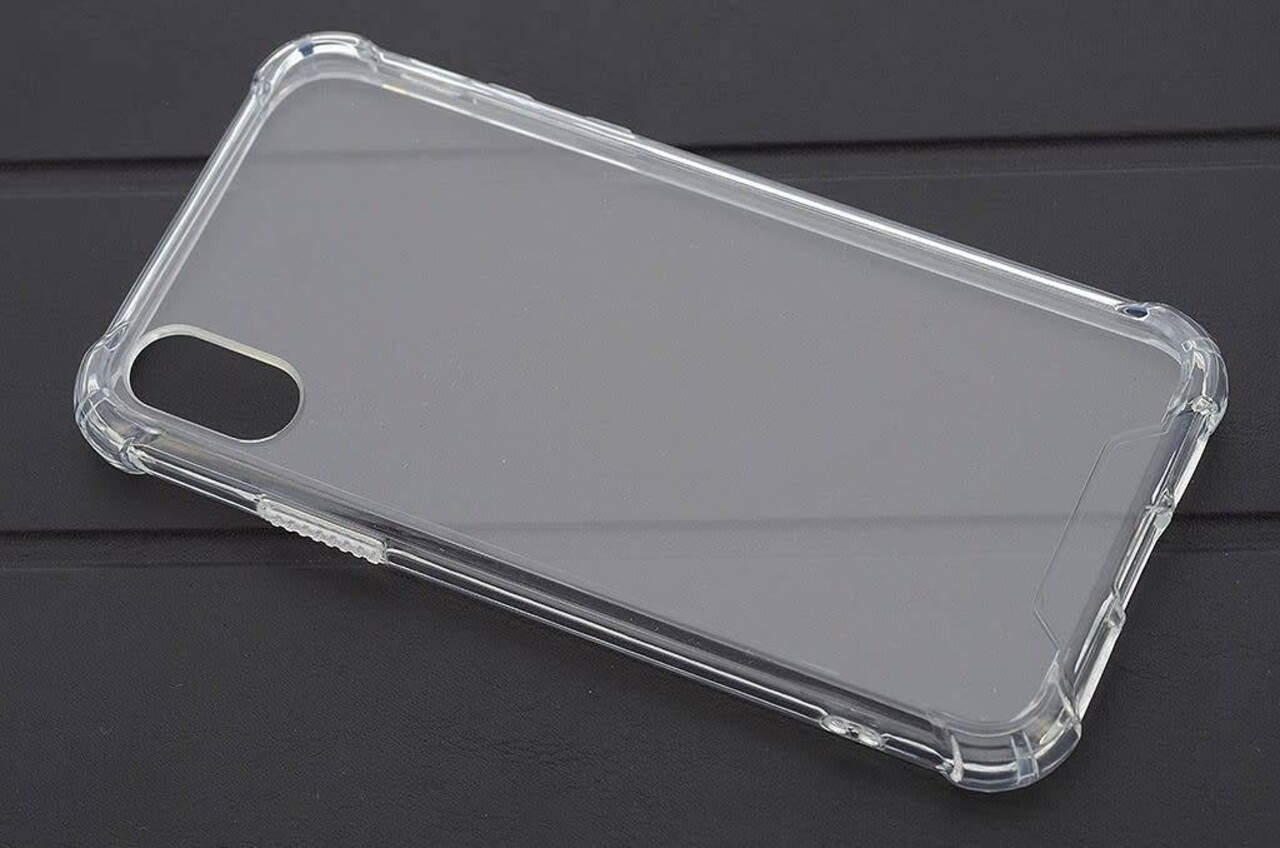 Silicone case Business for Apple iPhone X - Clear (8719273253588)