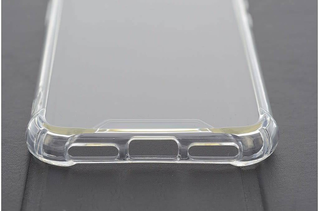 Silicone case Business for Apple iPhone X - Clear (8719273253588)