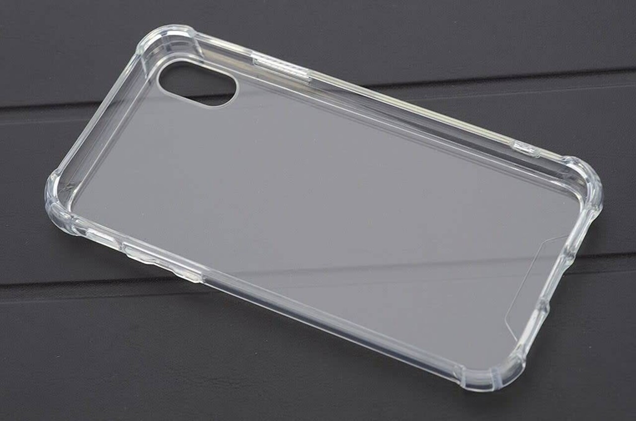 Silicone case Business for Apple iPhone X - Clear (8719273253588)