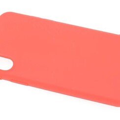 Silikonhülle Business fur Apple iPhone X - Rot (8719273252222)