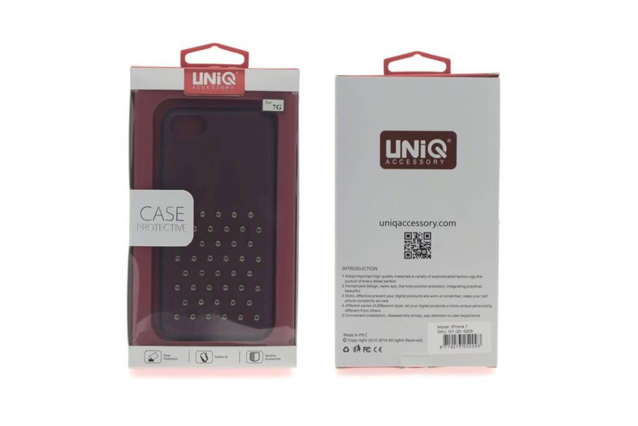 UNIQ Accessory Hartschalenetui fur Apple iPhone 7/8 - Rot (8719273252093) UNIQ Accessory Hartschalenetui fur Apple iPhone 7/8 - Rot (8719273252093)