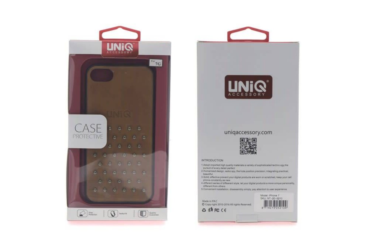 UNIQ Accessory UNIQ Accessory iPhone 7-8 Hard Case Backcover - Bruin UNIQ Accessory UNIQ Accessory iPhone 7-8 Hard Case Backcover - Bruin