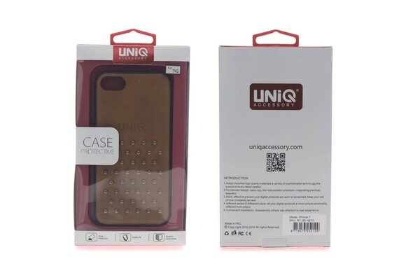 UNIQ Accessory Hartschalenetui fur Apple iPhone 7/8 - Braun (8719273252109) UNIQ Accessory Hartschalenetui fur Apple iPhone 7/8 - Braun (8719273252109)