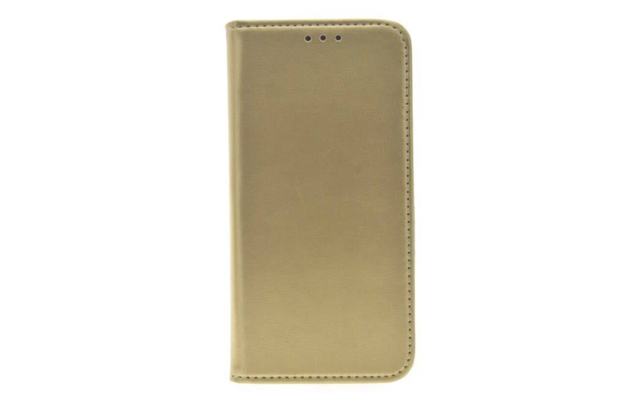 Goud hoesje voor iPhone X-Xs - Book Case - Pasjeshouder - Magneetsluiting Goud hoesje voor iPhone X-Xs - Book Case - Pasjeshouder - Magneetsluiting