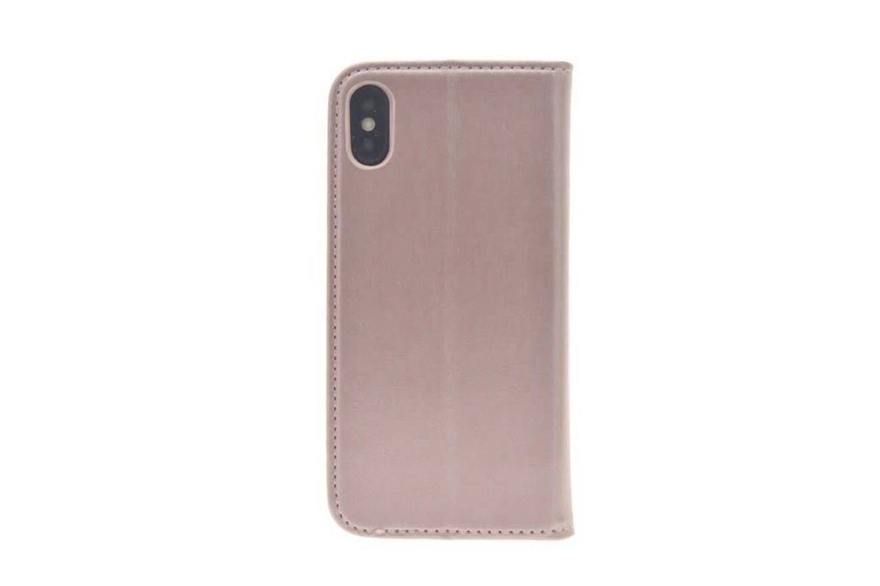 Apple iPhone X; iPhone Xs Kartenhalter Pink Book-Case hul -Magnetverschluss - Kunststof;TPU Apple iPhone X; iPhone Xs Kartenhalter Pink Book-Case hul -Magnetverschluss - Kunststof;TPU