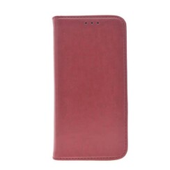 Apple iPhone X; iPhone Xs Kartenhalter Rot Book-Case hul -Magnetverschluss - Kunststof;TPU