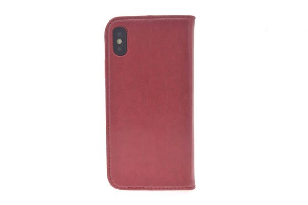 Rood hoesje voor iPhone X-Xs - Book Case - Pasjeshouder - Magneetsluiting Rood hoesje voor iPhone X-Xs - Book Case - Pasjeshouder - Magneetsluiting