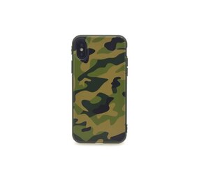 Silicone case for Apple iPhone X - Camouflage (8719273264140)