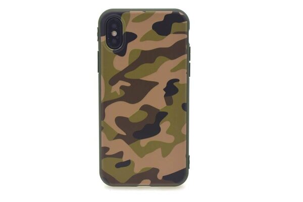 Silikonhülle für Apple iPhone X - Camouflage (8719273264157) Silikonhülle für Apple iPhone X - Camouflage (8719273264157)