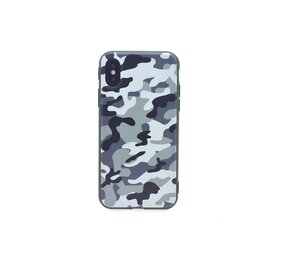 Silicone case for Apple iPhone X - Camouflage (8719273264164)