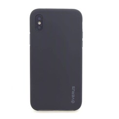 Silikonhülle für Apple iPhone X - Schwarz (8719273265352)