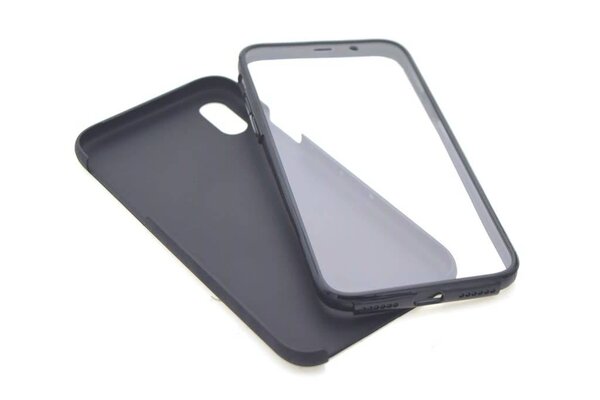 Backcover hoes voor de iPhone X-Xs - Zwart Backcover hoes voor de iPhone X-Xs - Zwart