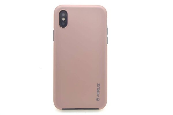 Silicone case for Apple iPhone X - Rose Gold (8719273265369)