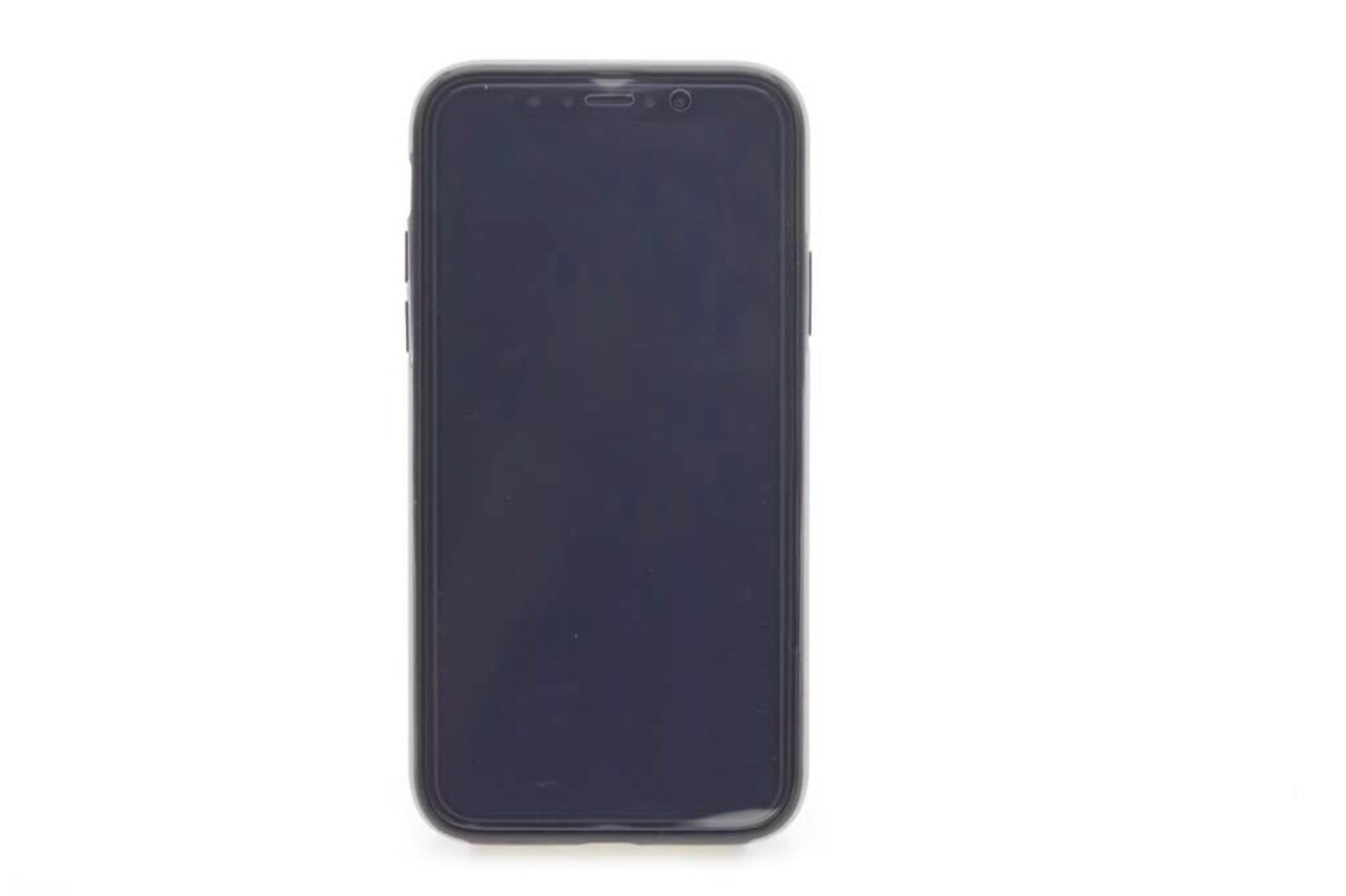 Silicone case for Apple iPhone X - Silver (8719273265376)