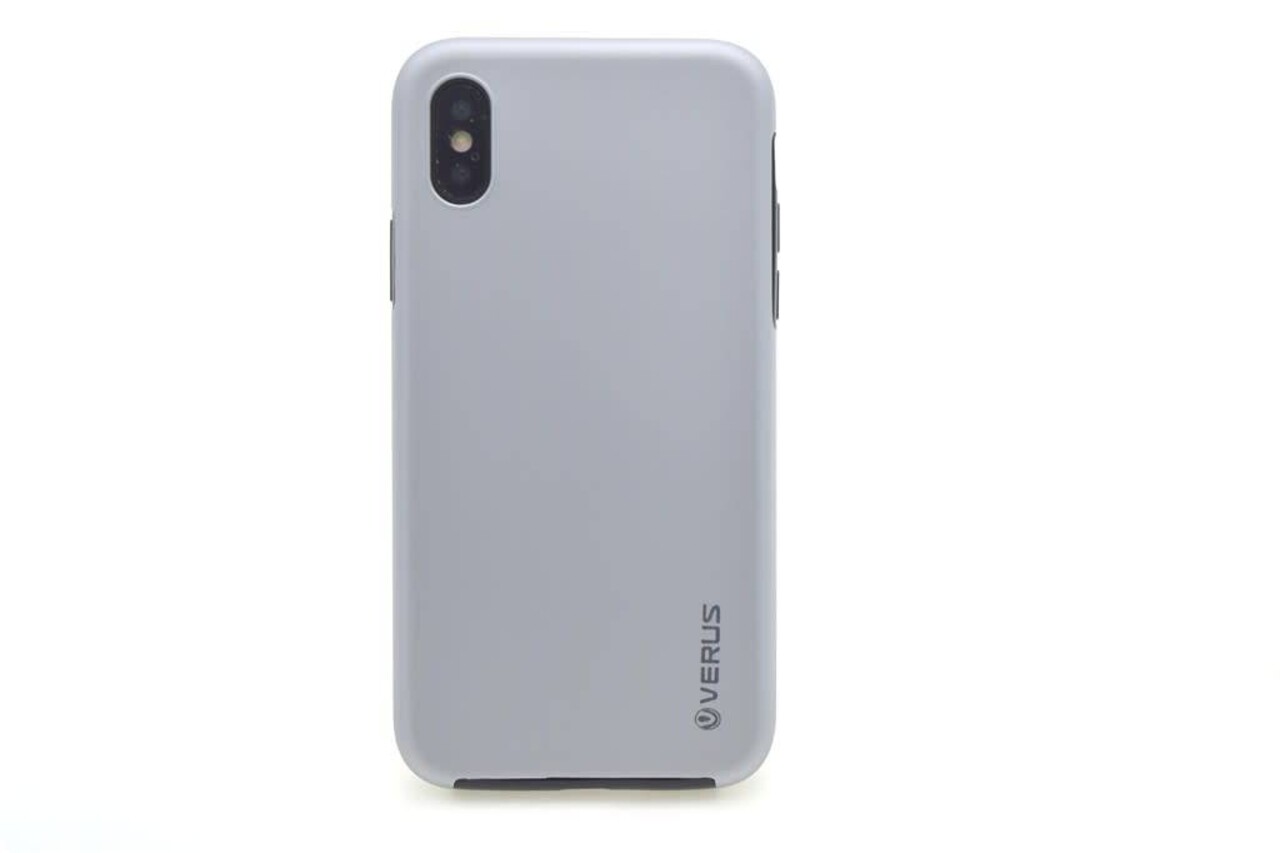 Silikonhülle für Apple iPhone X - Silber (8719273265376) Silikonhülle für Apple iPhone X - Silber (8719273265376)