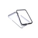 Back cover voor de Apple iPhone X-Xs - Zilver Back cover voor de Apple iPhone X-Xs - Zilver